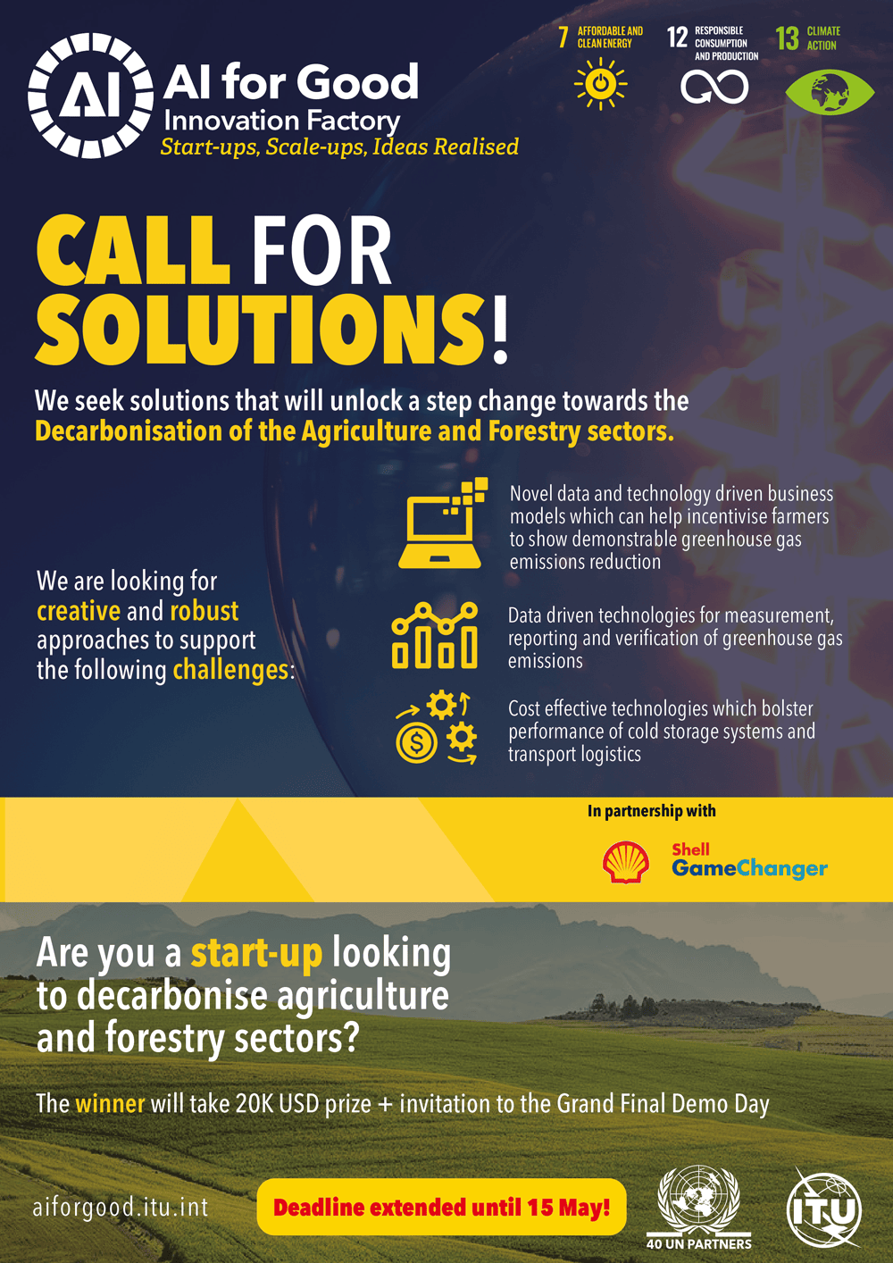 Call for Solutions poster