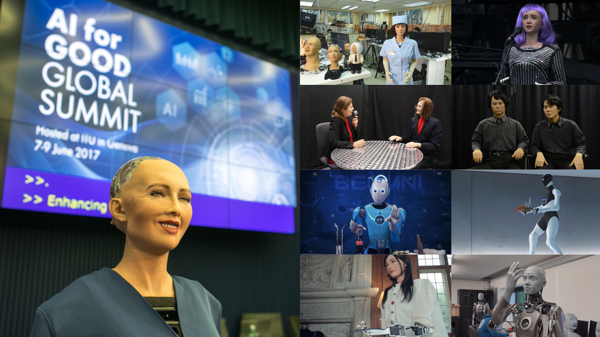 Meet the world's most realistic humanoid ROBOTS