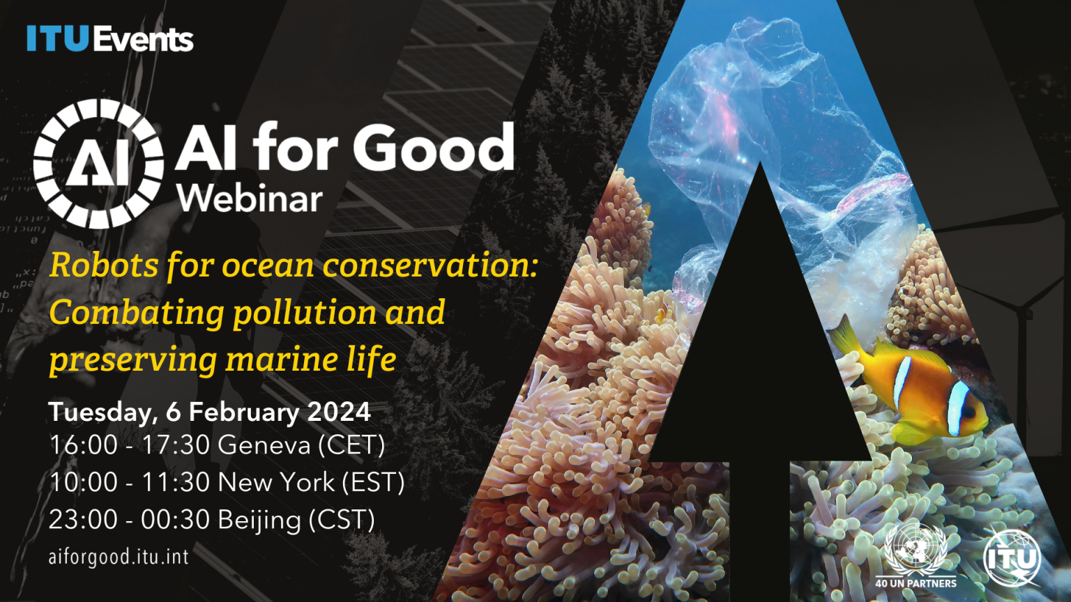 Robots for ocean conservation Combating pollution and preserving