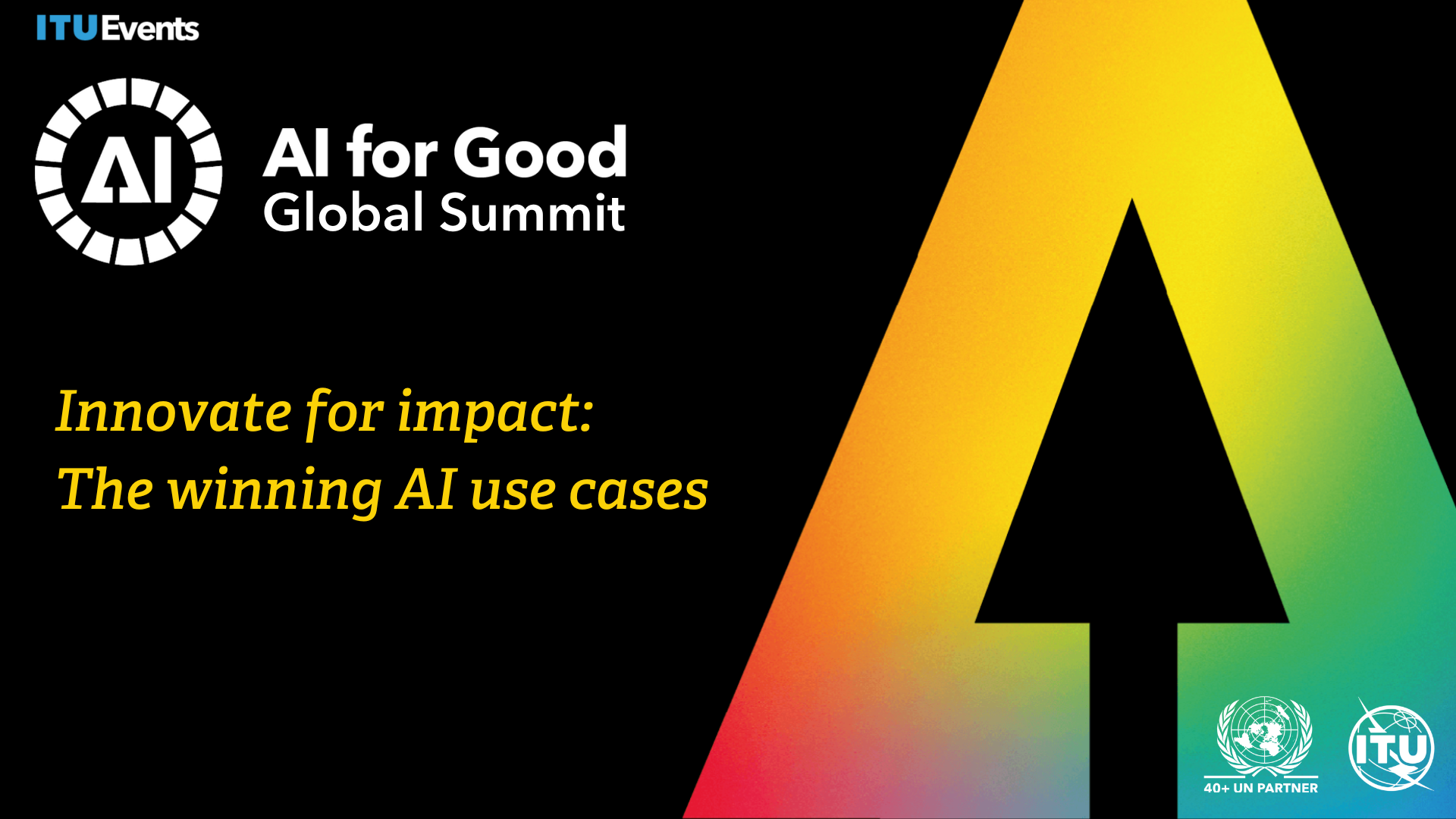 (Replay) Innovate for impact: The winning AI use cases