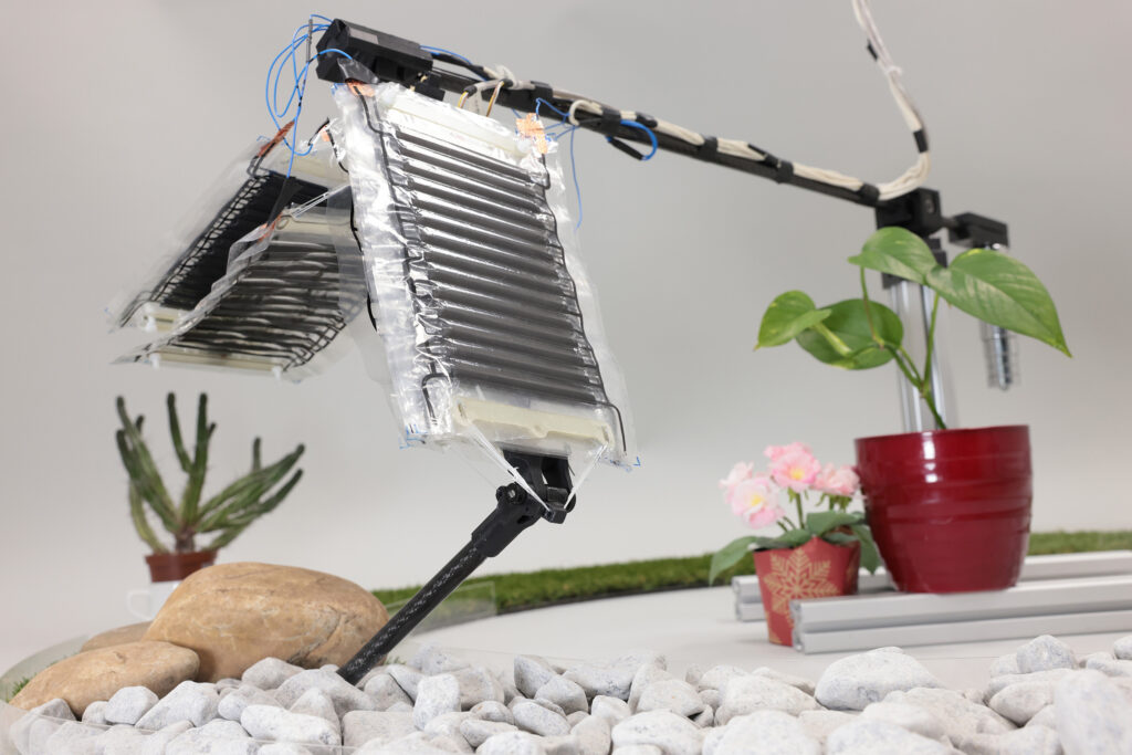 PELE (Peano-HASEL Electrohydraulic Leg)