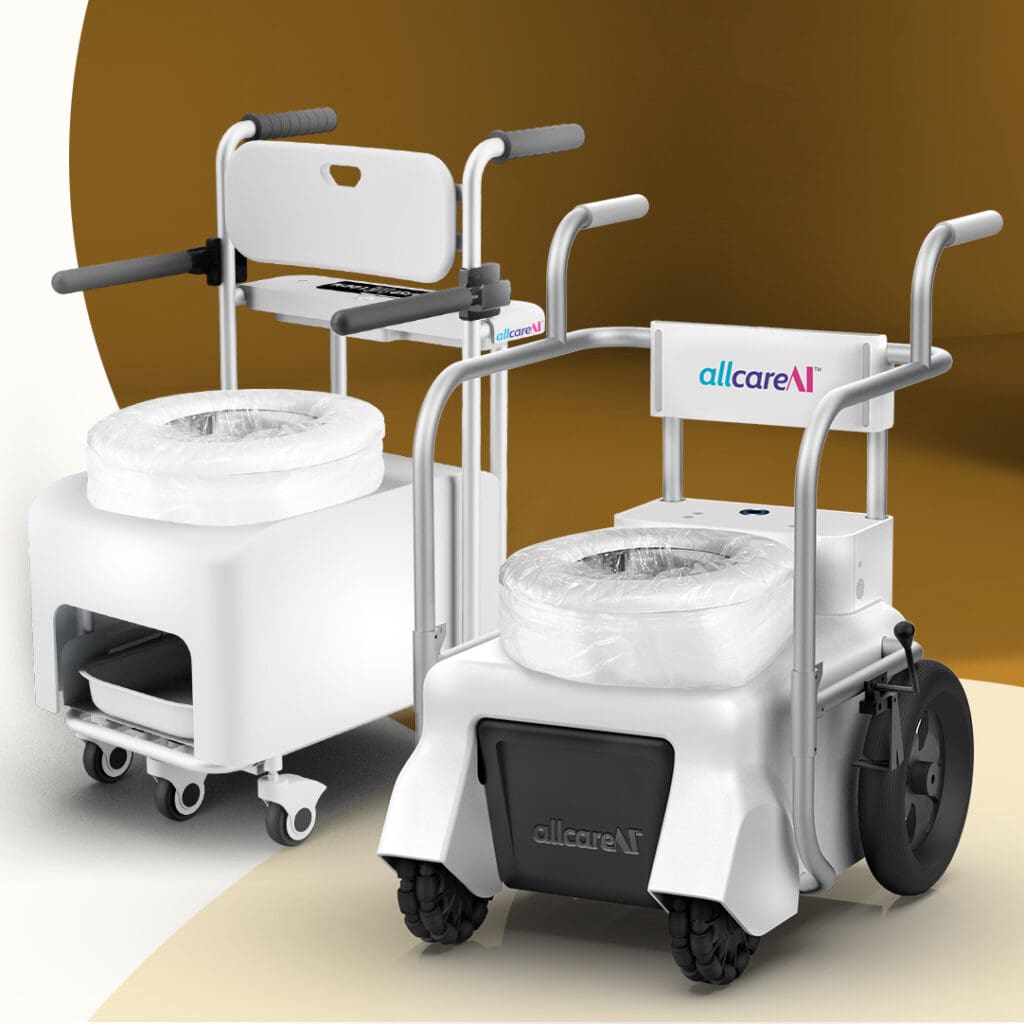 allcareAI Smart Anti-infection Mobile Dry Toilet