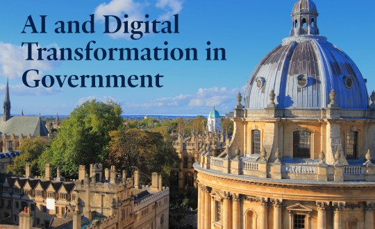 AI and digital transformation in government