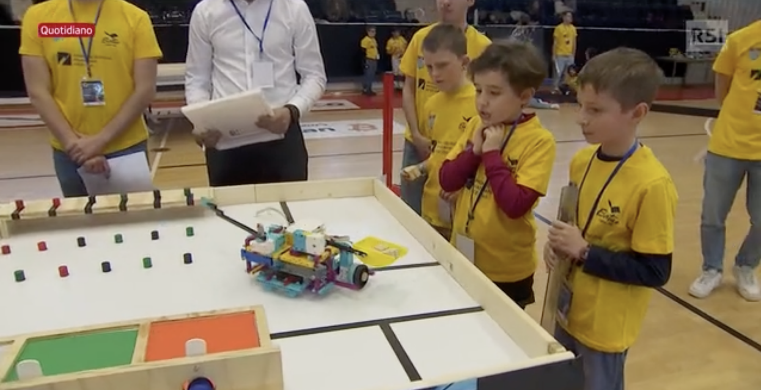 Gara di robotica ONU, le qualificazioni a Lugano