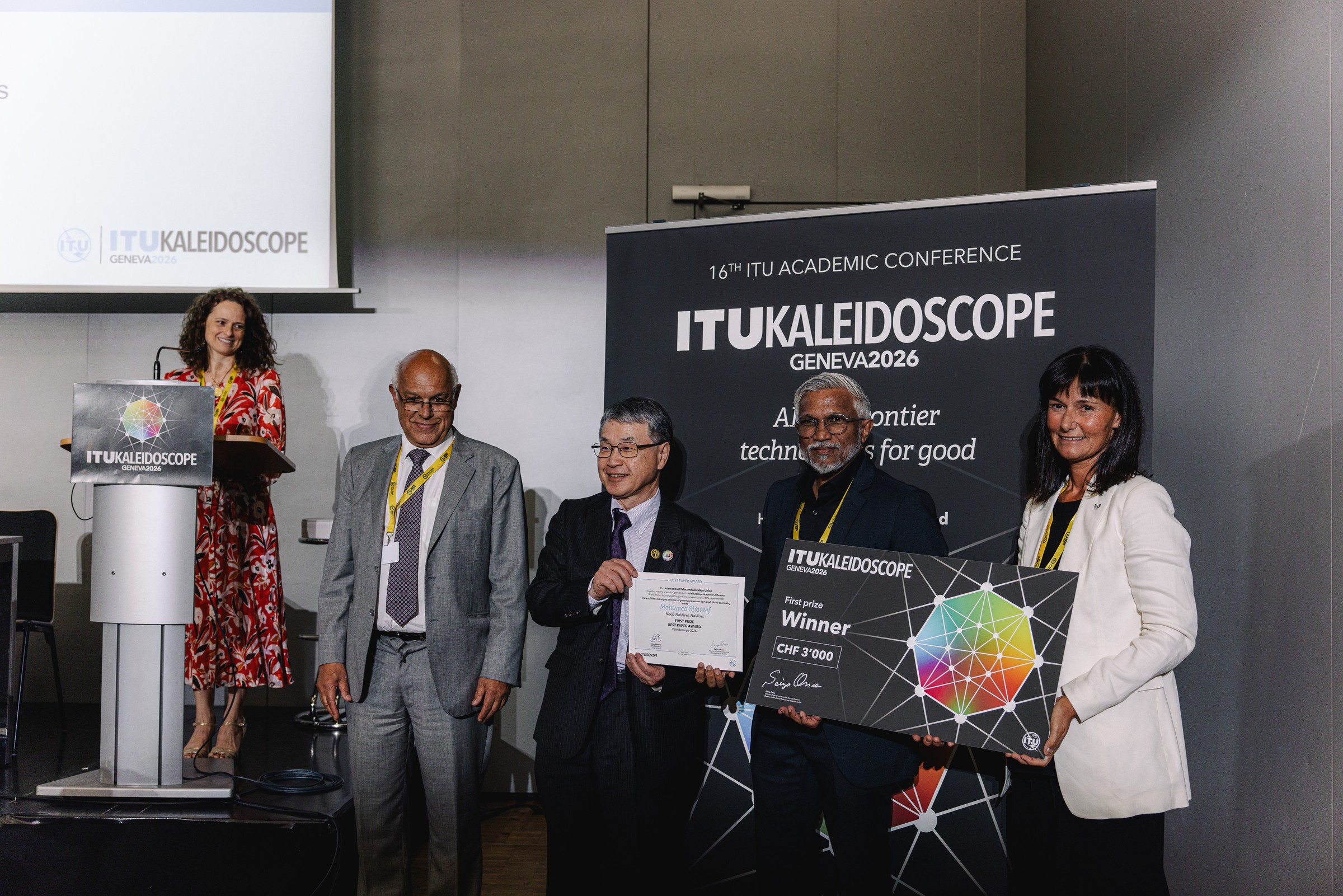 Fifteen minutes to convince the committee: meet the ITU Kaleidoscope 2026 winners