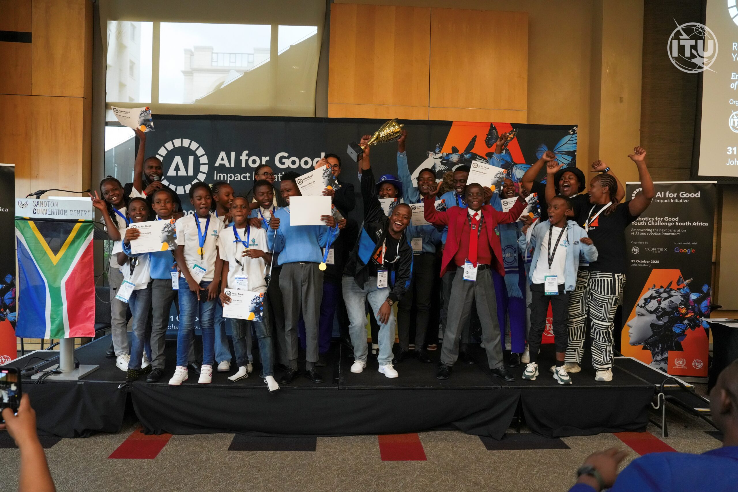 Young minds from 50 countries are heading to Geneva for the Robotics for Good Youth Challenge