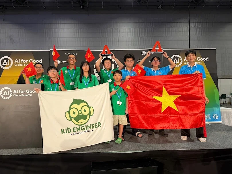 Vietnam won two second prizes at the global finals of the Robotics for Good 2026 competition