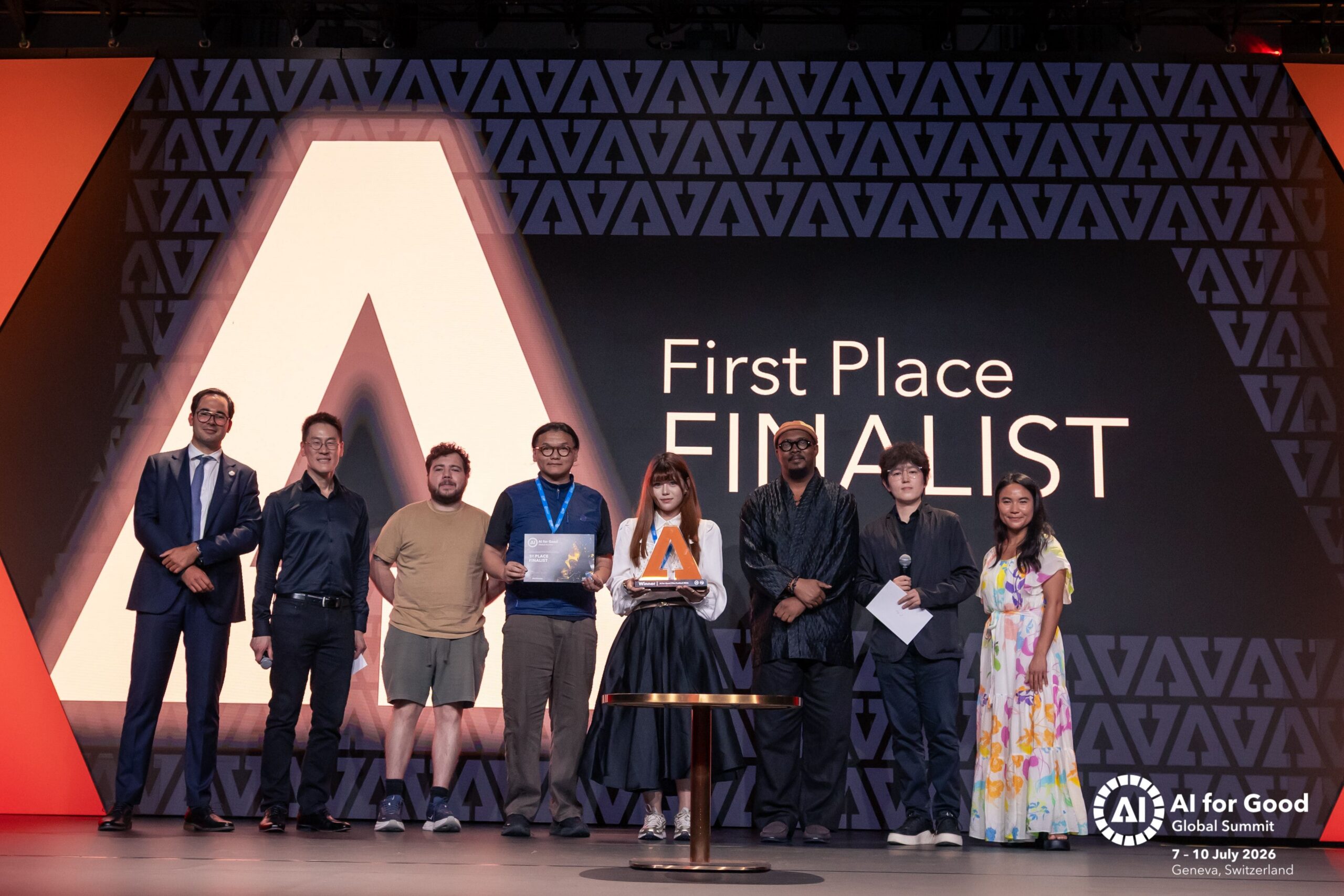 Plastic Erosion wins the AI for Good Film Festival 2026, with UTILITY and The Homo Sapiens Family taking second and third